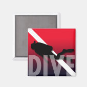 TAUCHEN MAGNET (Vorderseite/Rückseite)