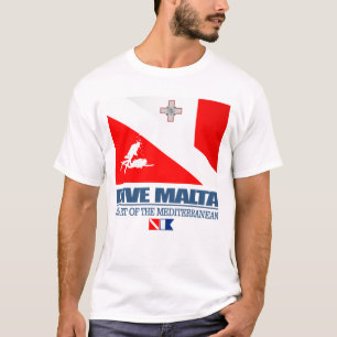 Tauchen Malta (sq) T-Shirt