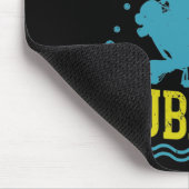 Tauchen - mein Liebling ist Scuba Dive Mousepad (Ecke)