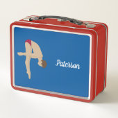 Tauchen Metall Brotdose (Rückseite)