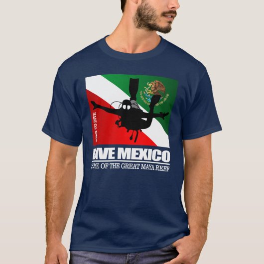 Tauchen Mexiko DF2 T-Shirt (Vorderseite)