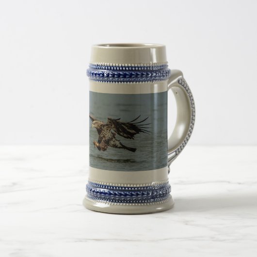 Tauchen mit Bald für einen Fisch Bierglas (VorderseiteRechts)