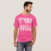 Tauchen mit einem Taucher T-Shirt (Vorne ganz)