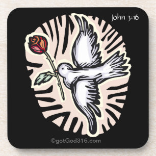 Tauchen mit einer Rose gotGod316.com Untersetzer
