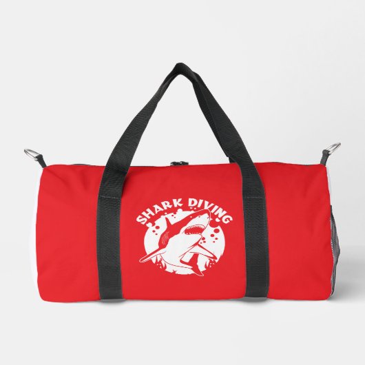 Tauchen mit Haien Duffle Bag (Vorderseite)