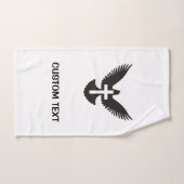 Tauchen mit Kreuz Badhandtuch Set (Handtuch)