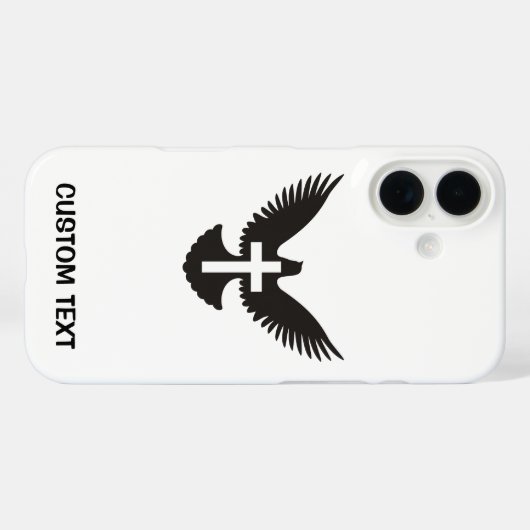 Tauchen mit Kreuz Case-Mate iPhone Hülle (Rückseite (Horizontal))