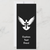 Tauchen mit Kreuz Einladung (Vorderseite)