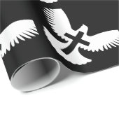 Tauchen mit Kreuz Geschenkpapier (Rolleneckpunkt)