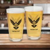 Tauchen mit Kreuz Glas