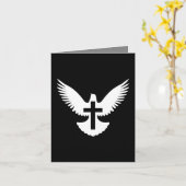 Tauchen mit Kreuz Karte (Gelbe Blume)