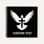 Tauchen mit Kreuz Notizblock (Vorderseite)