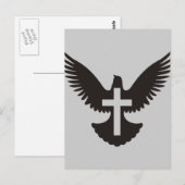 Tauchen mit Kreuz Postkarte (Vorne/Hinten)