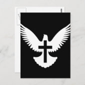 Tauchen mit Kreuz Postkarte (Vorne/Hinten)