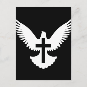 Tauchen mit Kreuz Postkarte