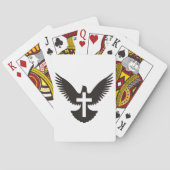 Tauchen mit Kreuz Spielkarten (Rückseite)