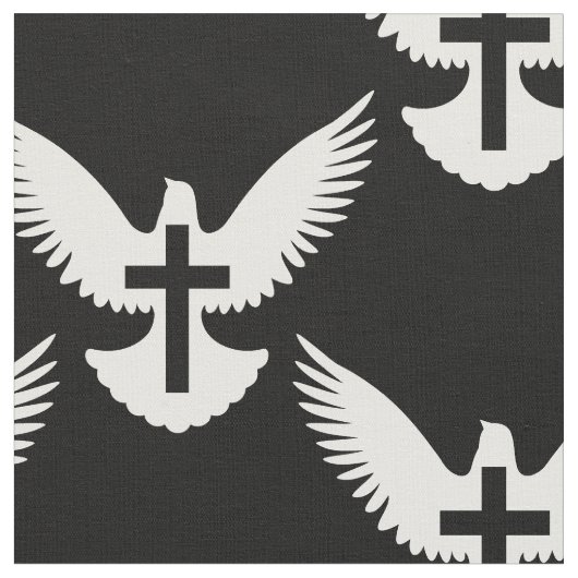 Tauchen mit Kreuz Stoff (Nahaufnahme)