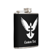 Tauchen mit Kreuzflasche Flachmann (Rechts)