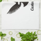 Tauchen mit Kreuzhandtuch Geschirrtuch (Gefaltet)