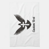 Tauchen mit Kreuzhandtuch Geschirrtuch (Vertikal)