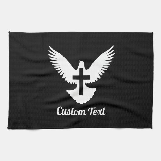 Tauchen mit Kreuzhandtuch Geschirrtuch (Horizontal)