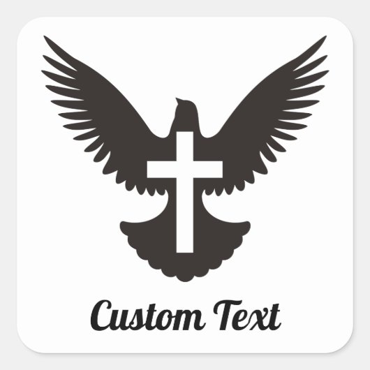 Tauchen mit Kreuzquadratischer Aufkleber (Vorderseite)