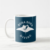 Tauchen mit Manta-Rays in Bora Bora Kaffeetasse (Links)