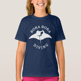 Tauchen mit Manta-Rays in Bora Bora T-Shirt
