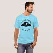 Tauchen mit Manta-Rays in Bora Bora T-Shirt (Vorne ganz)