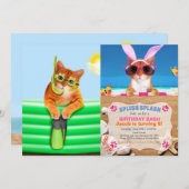 Tauchen mit Maske und Schnorchel Einladung (Vorne/Hinten)