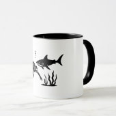 Tauchen mit Sauerstoffflaschen Tasse (VorderseiteRechts)