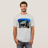 Tauchen mit Schildkröte und Fisch T-Shirt (Vorne ganz)