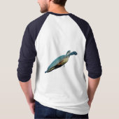 Tauchen mit Schildkröten T-Shirt (Rückseite)