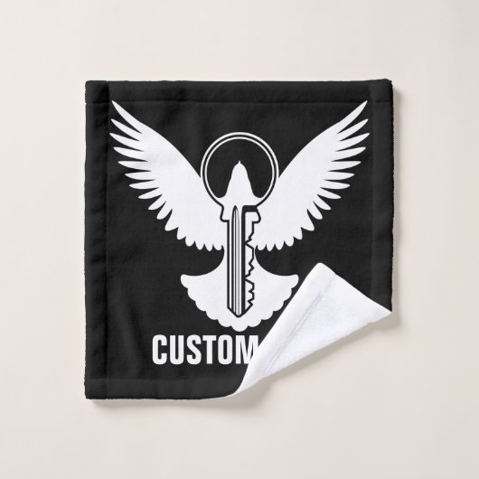 Tauchen mit Schlüssel Badhandtuch Set (Waschlappen)