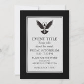 Tauchen mit Schlüssel Einladung (Rückseite)