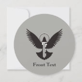 Tauchen mit Schlüssel Einladung (Vorderseite)