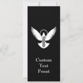 Tauchen mit Schlüssel Einladung (Vorderseite)