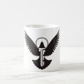 Tauchen mit Schlüssel Kaffeetasse (Mittel)