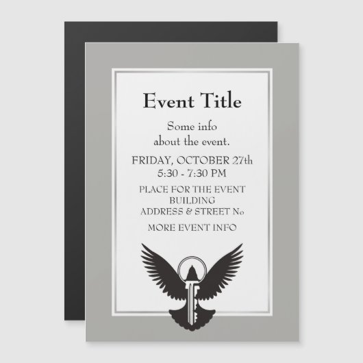 Tauchen mit Schlüssel Magnetkarte (Vorne/Hinten)