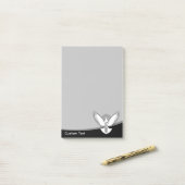 Tauchen mit Schlüssel Post-it Klebezettel (Auf Schreibtisch)