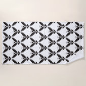 Tauchen mit Schlüssel Strandtuch (Vorderseite)