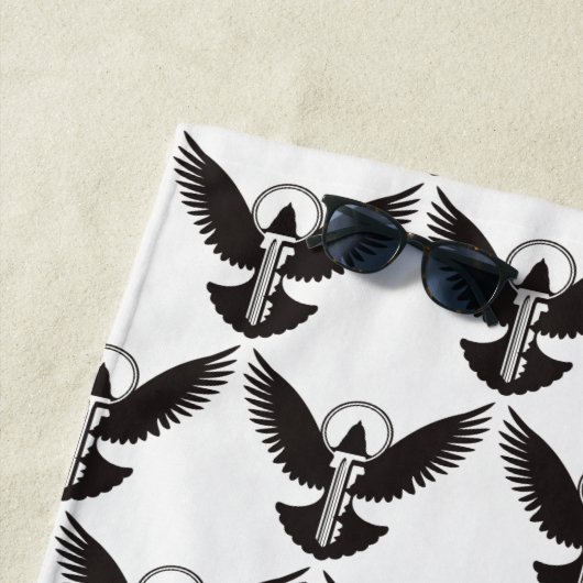 Tauchen mit Schlüssel Strandtuch (Beispiel)