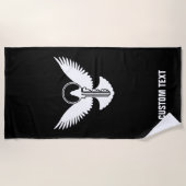 Tauchen mit Schlüssel Strandtuch (Vorderseite)