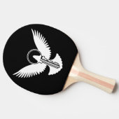 Tauchen mit Schlüssel Tischtennis Schläger (Seitenansicht)