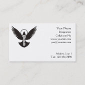 Tauchen mit Schlüssel Visitenkarte (Vorderseite)