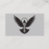 Tauchen mit Schlüssel Visitenkarte (Rückseite)