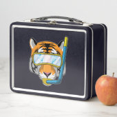 Tauchen mit Schnorchel Metall Brotdose (Beispiel)