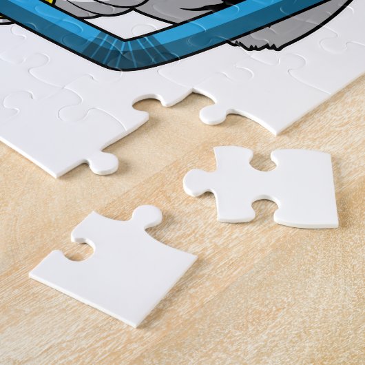 Tauchen mit Schnorchel Puzzle (Seite)