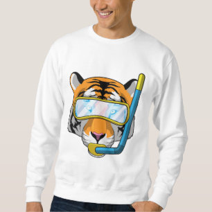Tauchen mit Schnorchel Sweatshirt