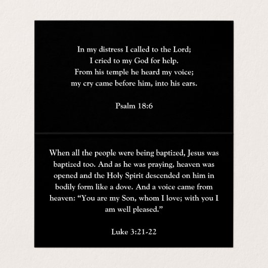 Tauchen mit schwarzem geklapptem Geschäftswagen Visitenkarten (Innenseite Aufgefaltet)